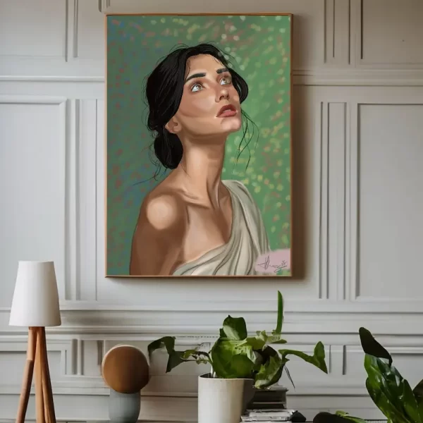 Hoffnung im Blick – Digitaler Kunstdruck als PDF (A4–A2) – Bild 5