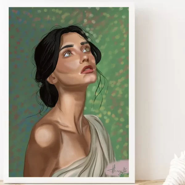 Hoffnung im Blick – Digitaler Kunstdruck als PDF (A4–A2) – Bild 2