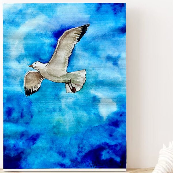 Im Flug – Digitales Kunstwerk als PDF (A4–A2) – Bild 2