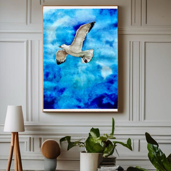 Im Flug – Digitales Kunstwerk als PDF (A4–A2) – Bild 5