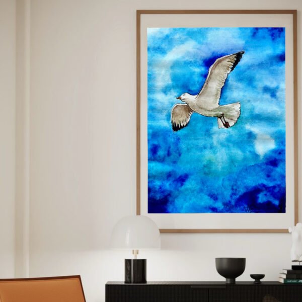Im Flug – Digitales Kunstwerk als PDF (A4–A2) – Bild 4
